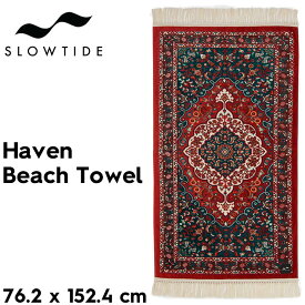 【楽天スーパーセール 対象商品】 ビーチタオル バスタオル SLOWTIDE スロータイド Haven Beach Towel ST086 日本代理店正規品