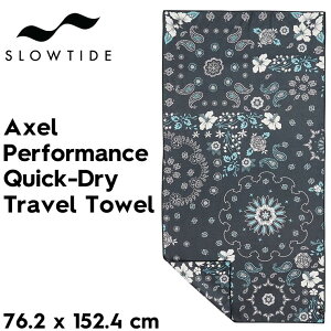 yNAXZ[z r[`^I oX^I NCbNhC SLOWTIDE X[^Ch Axel Performance Quick-Dry Travel Towel - Black STQD048 {㗝XKi