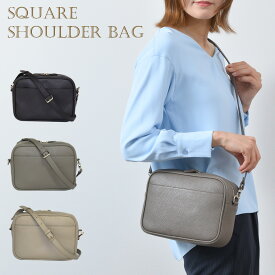 本革 ミニショルダーバッグ レディース メンズ 斜めがけ 軽量 500ml ペットボトル 収納可 博多の森レザー Coconi 長財布も入る 大人 きれいめ 牛革 ポシェット ギフト プレゼント