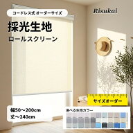 10%OFF【ほどよく光を抑えて快適】目隠しロールスクリーン つっぱり式 2級遮光 省エネを支える つっぱり…