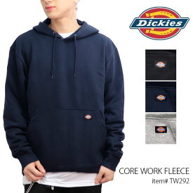 ディッキーズ/Dickies CORE WORK FLEECE TW292 メンズ パーカー フリース フーディー 裏起毛 長袖 プルオーバー 人気 シンプル【あす楽】
