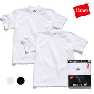 wCY/HANES H5180-2 2P BEEFY-T TVc 25SS  2Zbg r[tB[ pbNT Rbg wr[EFCg gbvX Y ubN zCg   n  x[VbN Vv
