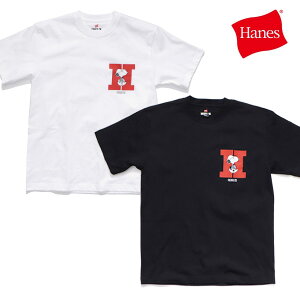 �w�C���Y/HANES HM1-D003 PEANUTS x BEEFY-T �N���[�l�b�NT�V���c 26SS BEEFY-T �w�C���Y �X�k�[�s�[ �L�����N�^�[ �R���{ �s�[�i�b�c �����O�Z���[ ���� �g�b�v�X �����Y �u���b�N �z���C�g ��100�� �w�r�[