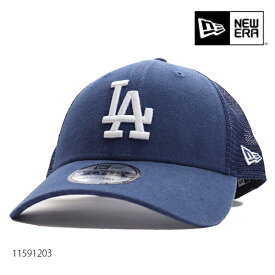 ニューエラ/NEW ERA 11591203 9FORTY Los Angeles Dodgers ロサンゼルス・ドジャース LA キャップ 帽子 MLB球団 ロゴ メンズ レディース サイズ調節可能 人気 BLUE ブルー メッシュ生地 【あす楽】