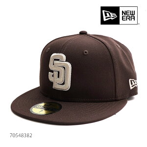 �j���[�G��/NEW ERA 70548382 59FIFTY San Diego Padres �T���f�B�G�S�E�p�h���X 5950 �L���b�v �X�q �����Y ���f�B�[�X MLB US���f�� BROWN�y�����y�z�y���������z