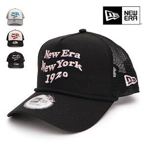 �j���[�G��/NEW ERA 14744860 / 14744861 / 14744862 9FORTY A-Frame�g���b�J�[ Wave Logo �N���[���z���C�g/�O���[ �N���[���z���C�g/�u���b�N �u���b�N ���b�V�� �L���b�v �X�q 940 ���j�Z�b�N�X ONESIZE �N���X