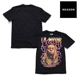 ���[�Y��/REASON RLW-09 LIL WAYNE A MILLI T�V���c ���� TEE �����E�E�F�C�� ���b�NT �����Y ���f�B�[�X �g�b�v�X �R�b�g�� ��100�� ���b�p�[ �q�b�v�z�b�v �R���{ �C���X�g �|�b�v BLACK �u���b�N�y�l�R