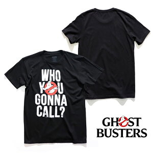 �S�[�X�g�o�X�^�[�Y/GHOST BUSTERS SS TEE WHO YOU GONNA CALL BLACK �X���C�� ���΂� ���S �R���f�B�f�� T�V���c ���� ���b�NT �f�� MOVIE ���B���e�[�W ���K�i �{�� �R�b�g���y�l�R�|�X���������z