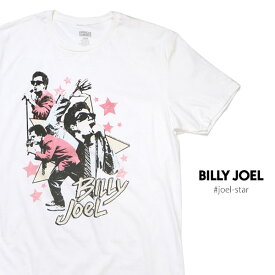 ビリージョエル/Billy Joel AMERICAN CLASSICS TEE Tシャツ 半袖 ロックT アメリカンクラシックス メンズ レディース WHITE ホワイト【ネコポス発送】