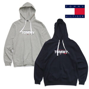 �g�~�[�q���t�B�K�[/TOMMY HILFIGER 09T4530 PULLOVER HOODIE �t�[�f�B�[ �p�[�J�[ ���N�� ���� �����Y ���S �g�b�v�X �v���I�[�o�[ ���f�B�[�X �x�[�V�b�N NAVY GREY US�K�i�y���������z