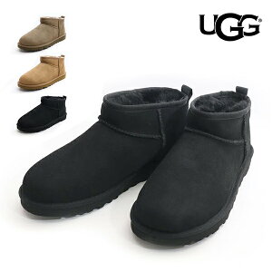 UGG/アグ 1137391 CLASSIC ULTRA MINI メンズ MENS クラシック ウルトラ ミニ ムートン シューズ 靴 フットウェア クリスマス プレゼント ギフト 秋 冬 もこもこ ショートブーツ ショートムートン CHESTNUT