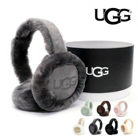 アグ/UGG 20955 SHEEPSKIN EMBROIDERY EARMUFF シープスキン エンブロイダリー イヤマフ もこもこ 耳あて レディース プレゼント ギフト 防寒 冬 クリスマス あたたかい かわいい アウトドア 通勤 通学【送料無料】