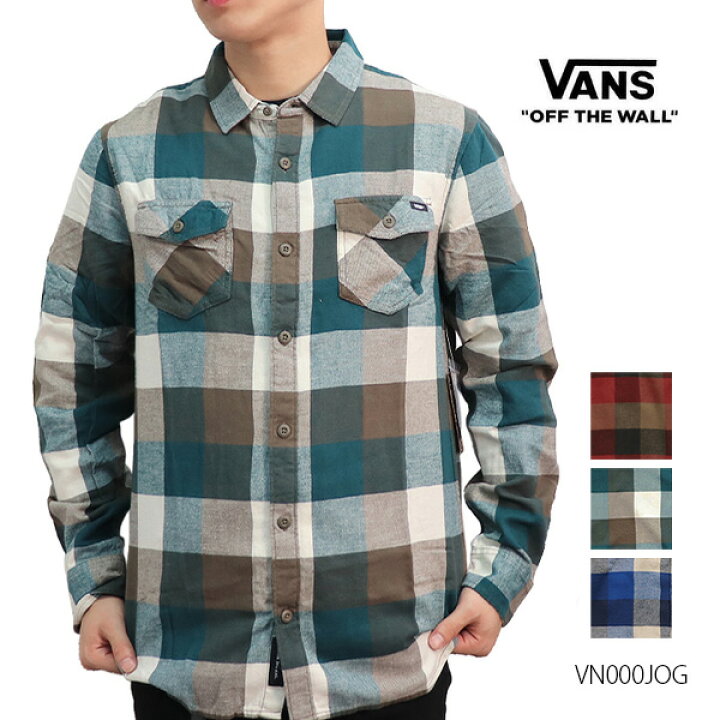 楽天市場】バンズ/VANS VN000JOG MN BOX FLANNEL 長袖 チェックシャツ 