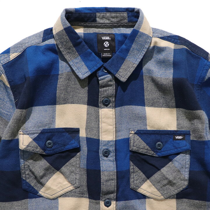 楽天市場】バンズ/VANS VN000JOG MN BOX FLANNEL 長袖 チェックシャツ 