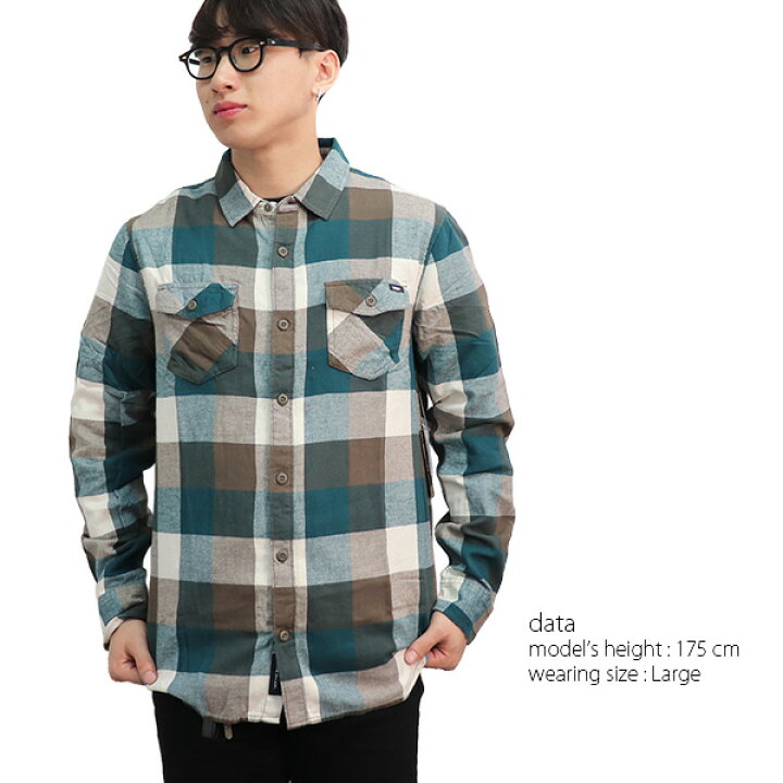 楽天市場】バンズ/VANS VN000JOG MN BOX FLANNEL 長袖 チェックシャツ 