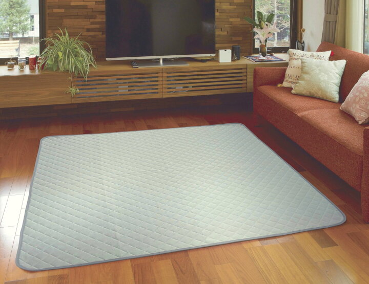 楽天市場】冷感ラグ 3畳 180×230cm （冷感ストライプ） 夏用 接触冷感 