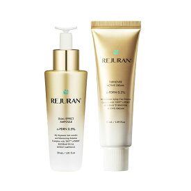 ＼神トク クーポン利用で20%OFF／【リジュラン公式】 REJURAN リジュラン ゴールドセット デュアルエフェクトアンプル 30mL + ターンオーバーアクティブクリーム 50mL 韓国コスメ PDRN (c-PDRN) 美容液 スキンケア 肌荒れ 敏感肌 保湿 肌再生 エイジングケア 送料無料