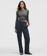 [公式] ルルレモン lululemon 女性 Daydrift ハイライズ ストレートレッグトラウザー - トラウザーズ - …