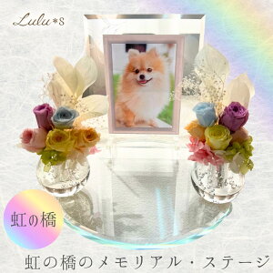 �y���̋��̃������A���X�e�[�W�z �y�b�g���d �Z�b�g �N���X�^�� �K���X �v���U�[�u�h�t�����[ (�ԗ�2�E�t�H�g�t���[���t) [ ���a23cm ] | �y�b�g ���{ �Ւd �茳���{ �������A�� ���� �~�j ��