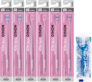 �y�󂠂�zNONIO(�m�j�I) �n�u���V TYPE-RICH �ӂ� �ɍז� ���u���V �Z�b�g 6�{(���F�͑I�ׂ܂���) �{Y���t���X�t�� 4904740671529 B0DJ2Q3WM5 A-04594