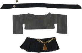 【訳あり】niannyyhouse　スカーフ　着物　スカート　浴衣セット　20cm ぬいぐるみ 服　綿人形　着せ替え　ドールアクセサリ (A-2) B0D14D9VY1 X0019CY257