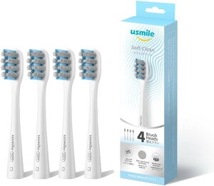 �y�󂠂�z�y�������K�i�zusmile �\�t�g�N���[�� �ւ��u���V(�z���C�g) 4�{���� PRO03WHEC 6970411757487 B0BF8N4XBF