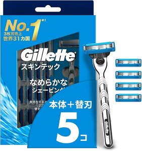 �y�󂠂�zGillette �W���b�g �E��� �{�� �֐n 5�� �J�~�\�� �䓁 �����Y ���ɗD���� �X�L���e�b�N 4987176272645