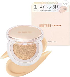 �y�󂠂�z�u�J�o�[�́v×�u�c�����vDAISY DOLL by MARY QUANT(�f�C�W�[�h�[���o�C�}���[�N�����g) �O���E�\�t�g�N�b�V���� (02, ���F����������i�`�������x�[�W��) SPF50+�APA++++ [ �؍� �t�@���f�[