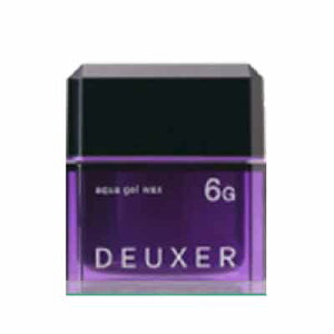 �yLUMAX�Z�[���I�z�i���o�[�X���[ DEUXER �f���[�T�[�@�A�N�A�W�F�����b�N�X 6G 80g aqua gel wax