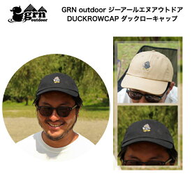 30%offSALE【GRN outdoor ジーアールエヌアウトドア】DUCKROW CAPダックローキャップ