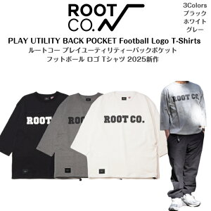 �yROOT CO. ���[�g�R�[ ������T�z�o�b�N�|�P�b�g&�����h���[�R�[�h�t��PLAY UTILITY BACK POCKET Football Logo T-Shirts�v���C���[�e�B���e�B�[�o�b�N�|�P�b�g �t�b�g�{�[�� ���ST�V���c ������T