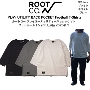 �yROOT CO. ���[�g�R�[ ������T�z�o�b�N�|�P�b�g&�����h���[�R�[�h�t��PLAY UTILITY BACK POCKET Football T-Shirts�v���C���[�e�B���e�B�[�o�b�N�|�P�b�g �t�b�g�{�[�� T�V���c ������T