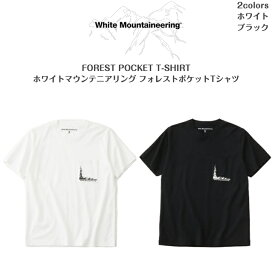 【White Mountaineering】FOREST POCKET T-SHIRTホワイトマウンテニアリング フォレストポケットTシャツ