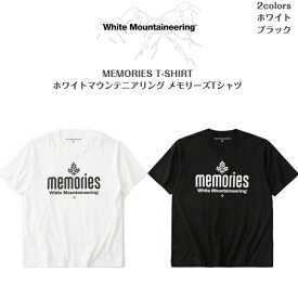 【White Mountaineering】MEMORIES T-SHIRTホワイトマウンテニアリング メモリーズTシャツ2024 SS