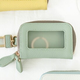 【激アツ22%OFF★12/9迄先着だけ】 キーケース スマートキーケース スマートキー 本革 レザー キーリング ダブル 2個収納 きーけーす 車 おしゃれ カラビナ付 革 ブランド キーホルダー メンズ クリア窓付き レディース かわいい ギフト 大容量 カーボンレザー 2個