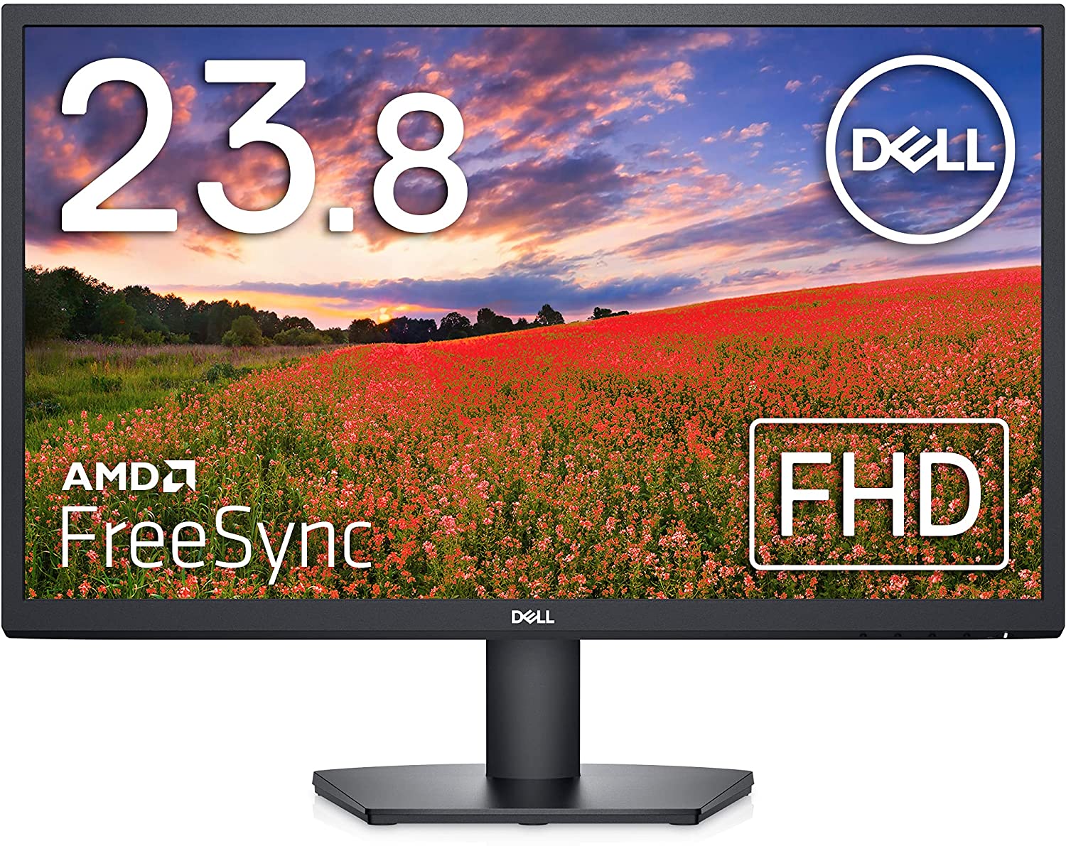 Dell SE2422H 23.8インチ モニター (フルHD/VA非光沢/HDMI,D-Sub15ピン/傾き調整/AMD FreeSync™) |  ルミパソ