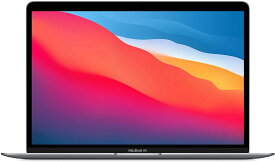 2020 Apple MacBook Air ノートパソコン: Apple M1 Chip、13インチ、8GB RAM、256GB SSD、バックライトKeyboard、FaceTime HDカメラ、Touch ID、iPhoneとiPadに対応 - スペースグレイ