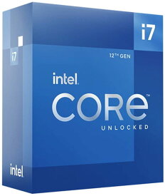 Intel Corei7 プロセッサー 12700K 3.6GHz（ 最大 5.0GHz ） 第12世代 LGA 1700 BX8071512700K/A