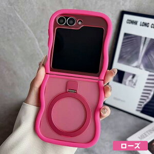 Galaxy P[X ˂˔g^fUC }OZ[tΉ Magsafe ܂肽݃X^h@\ h~ Yی Ռz 蒠^ ucu 掋 ICciGalaxy Z Flip3/Galaxy Z Flip4/Galaxy