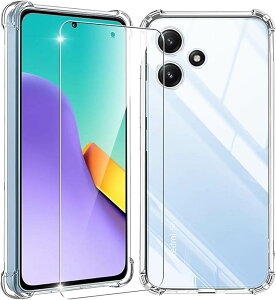 Redmi 12 5g �X�}�z�t�B�������P�[�X�Z�b�g �S�ʕی� 9H�d�x �w��h�~ ��U�h�~ �ϏՌ� �G�A�o�b�O�݌v �����^ �����ߗ� �������� �C�A���X �\��ȒP ���� TPU�P�[�X �K���X�t�B���� �t���ی� ��