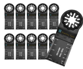 【スーパーSALE限定★最大500円OFF全品クーポン】マルチツール 替刃 スターロック 対応 カットソー バイメタル(BIM) ブレード 10枚 金属用 マキタ BOSCH 日立 互換品