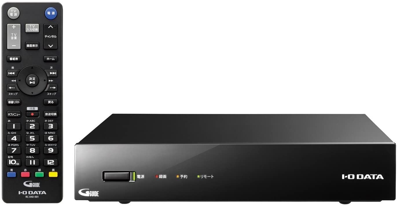 I-O DATA 地デジ/BS/CS ダブルチューナー レコーダー 外付けHDD(録画)/HDMI対応/Fireタブレット対応 EX-BCTX2