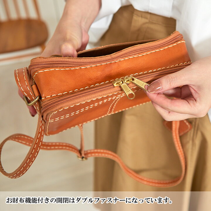 楽天市場】【動画あり】ショルダーバッグ レディース 小さめ 本革 