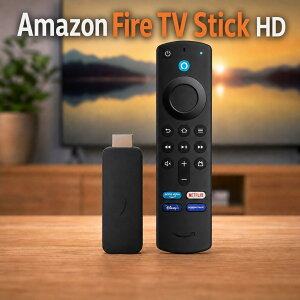 Amazon Fire TV Stick HD Alexa�Ή� �����F�������R���t HDMI �X�g���[�~���O���f�B�A�v���[���[ YouTube Prime Video Netflix�Ή�