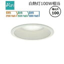 大光電機 ダウンライト DDL6203FWG 3色温度切替調光 Φ100 白熱灯100W相当 工事必要