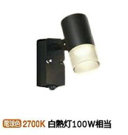 大光電機 人感センサー付 アウトドアスポット DOL4601YB 工事必要
