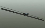 大光電機 スライドタイプ 簡易取付式ダクトレール 1.5mタイプ 黒 DP42034B