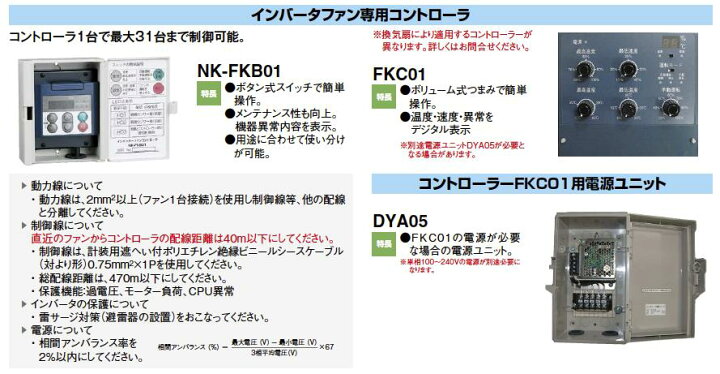楽天市場】【Panasonic】農畜産用換気送風機器インバータファン専用 