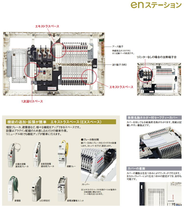 楽天市場】【カワムラ】河村電器産業ホーム分電盤 enステーションEL 