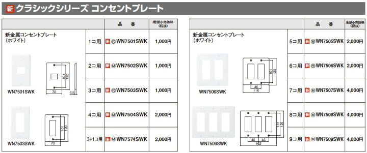楽天市場】【Panasonic】パナソニッククラシックシリーズ（コンセント 
